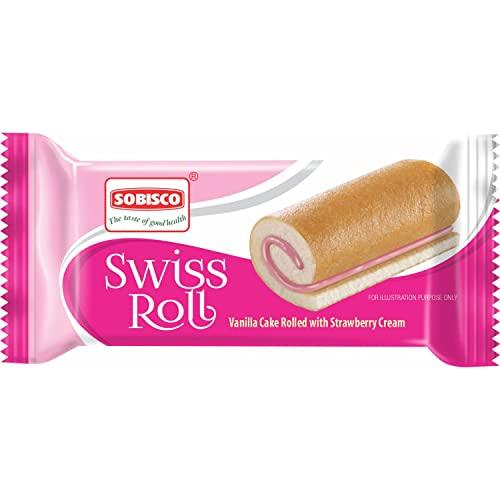SOBISCO the taste of good health SOBISCO Assorted Swiss Roll 35gm (Pack of 36)