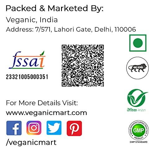 Veganic Veganic Kacha Aam Candy | Kaccha Kery Candy Toffee | Kacha Mazaa Candy | 200gm | Green Mango Candy