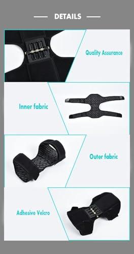 SNAPSHOPECOM SNAPSHOPECOM Spring Knee Booster Power Knee Support Recovery Brace Non-Slip Pain Relief Knee Lift Leg Heavy Weight Lift, Cross Fit, Gymming, Power Lifting (1 pair)