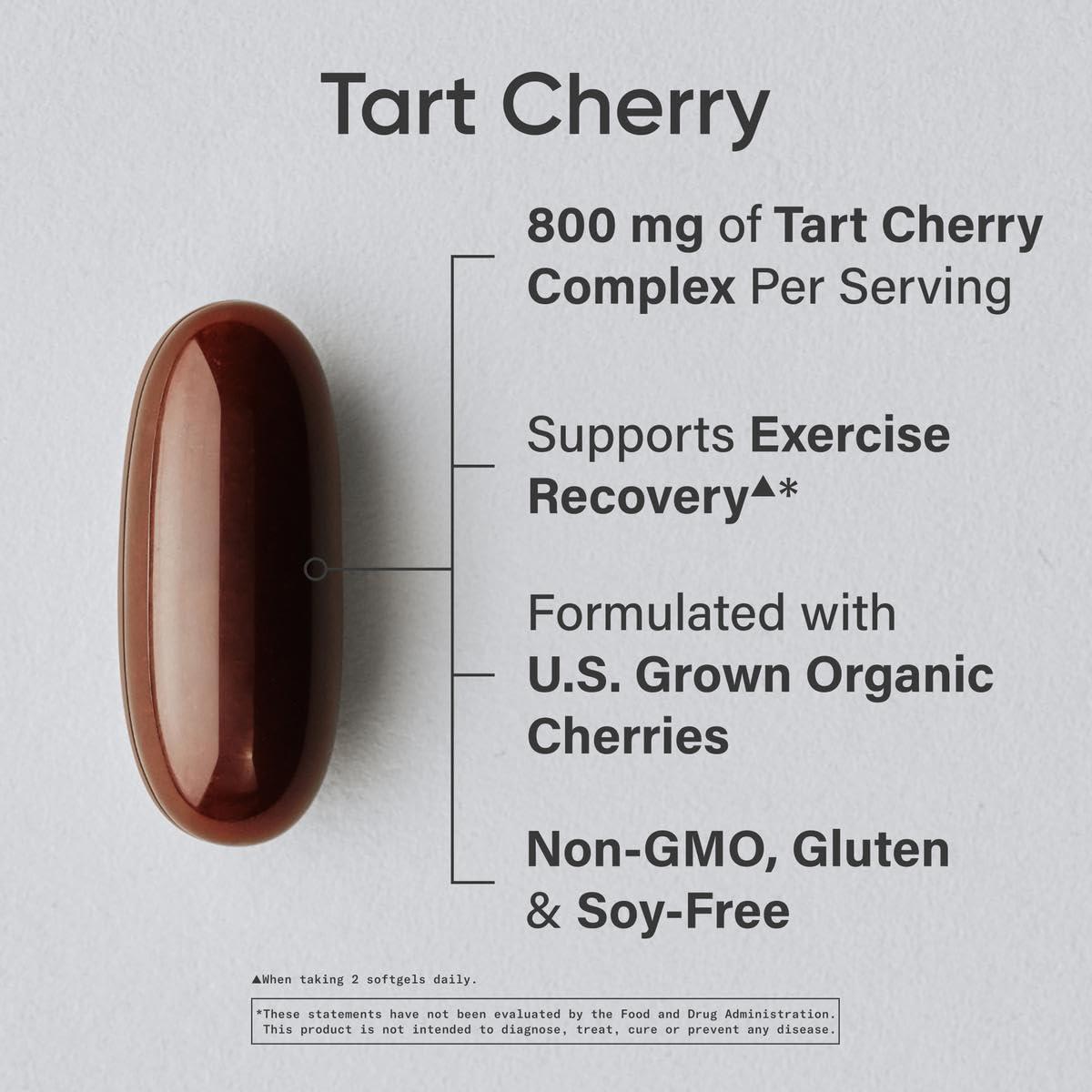 Sports Research Sports Research Tart Cherry Concentrate With Antioxidants & Flavonoids - 60 Liquid Softgels