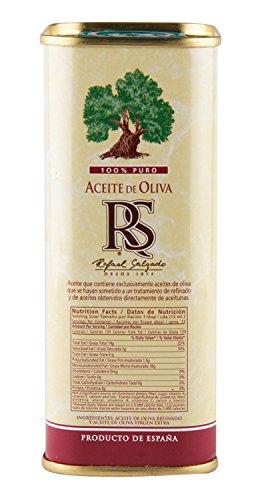 Rafael Salgado Rafael Salgado 100% Pure Olive Oil | Good for Indian Cooking and Frying Tin 200ml