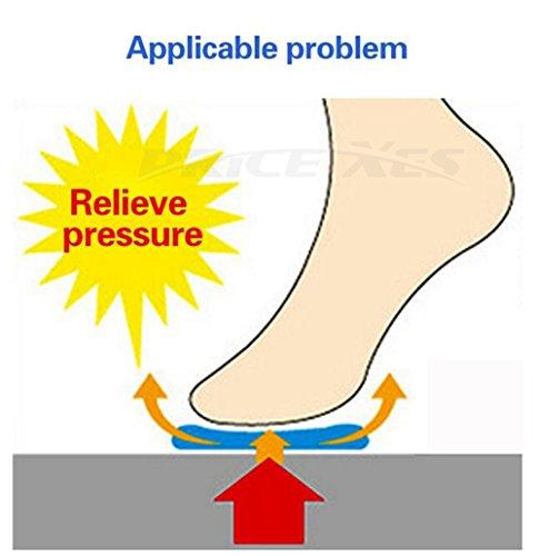 Price Xes Toe Splint & Straightener, Adjustable Loops Hammer Toe Correctors Brace w/Slip-on Cushion Metatarsal Pads for Claw Curled & Crooked Toes - Support Guard for Pre Post Surgery (3 loops right)