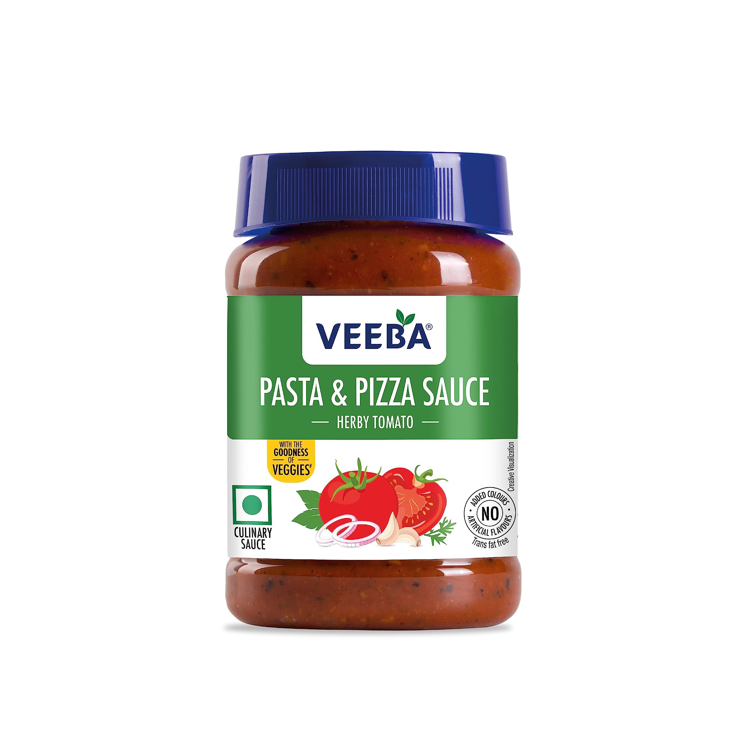 VEEBA Veeba White Pasta Dressing, 250g & veeba Pasta Pizza Sauce 280g