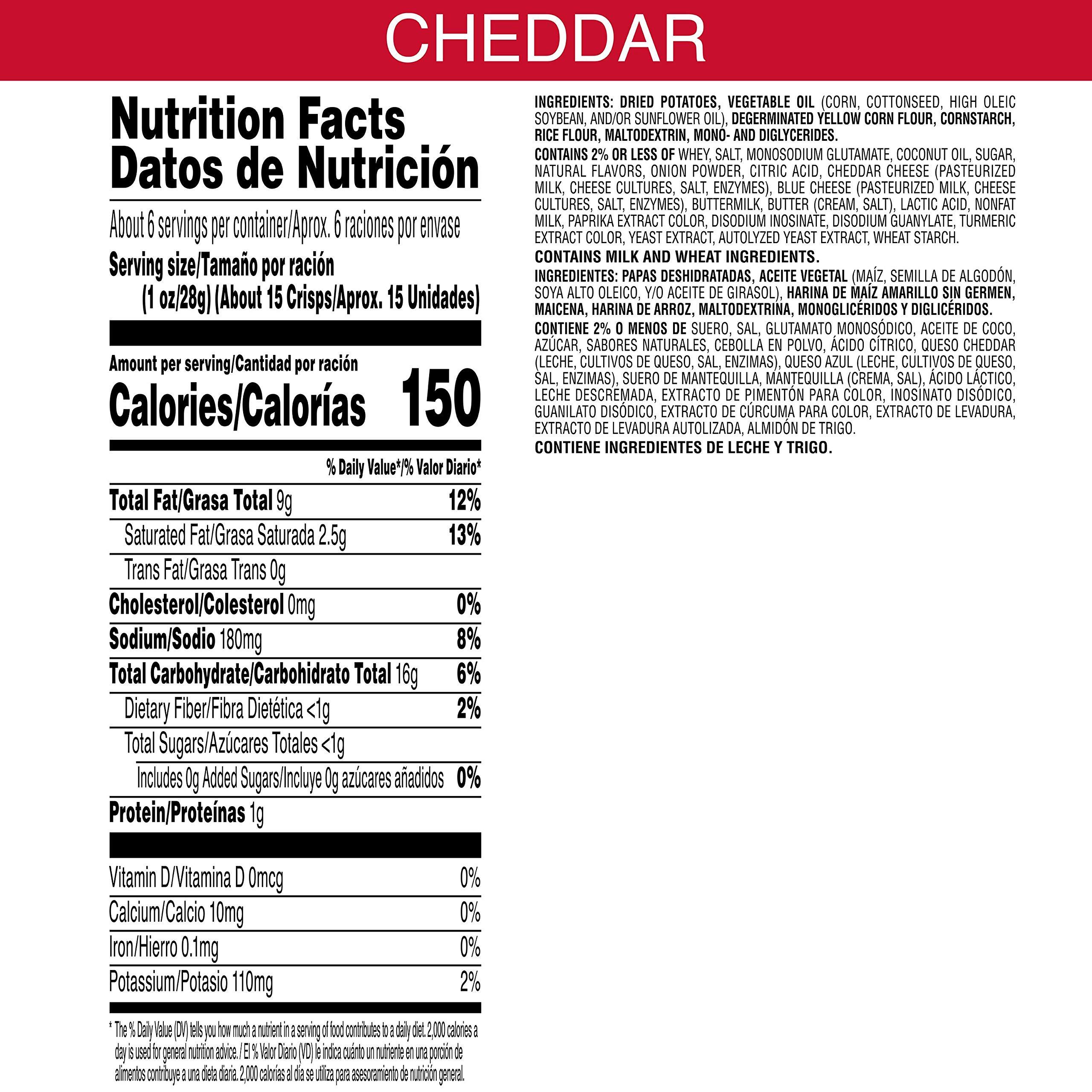 Pringles Pringles Potato Chips, Cheddar Cheese, 169g