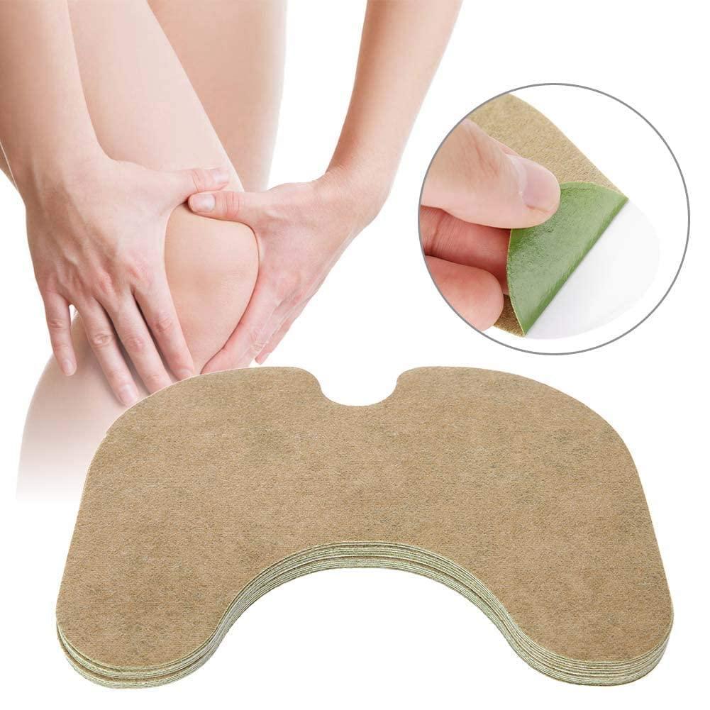 SWAMINE Herbal Knee Plaster Sticker Pain Relief and Inflammation Patches Joint Knee Relief Patches Kit Natural Wormwood Extract Sticker Knee Pain Relief Patches For Men Women Pack Of 10