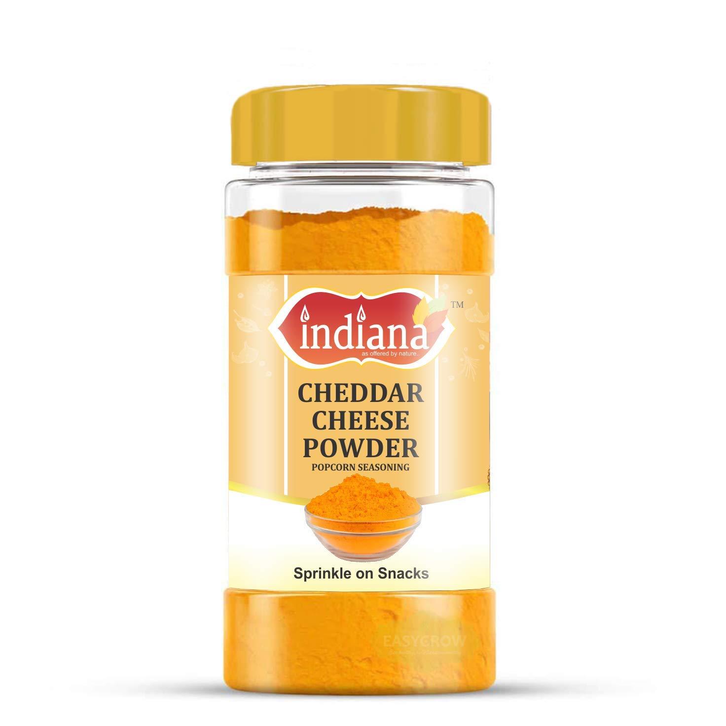 Indiana Indiana Cheddar Cheese Powder - Sprinkling on Pop Corn for Taste Enhancer - Making Cheese Sauce for Nachos