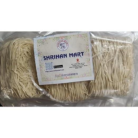 SHRIHAN MART SHRIHAN MART Kolkata Special Super Thin Chowmein (4.5Kg) | Noodles | Thin Chow Vegetarian Noodles Exclusive Chowmein Packet (Pack Of 9, Each Pack 500 Gram)