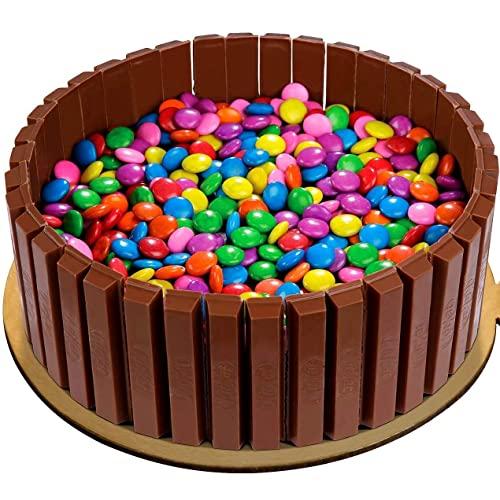 Organic Orchard Organic Orchard Chocolates Candy | Big Size & Multi Coloured Chocolates Buttons | Chocolate Candy | Smooth & Crunchy Chocolate (3Kg)