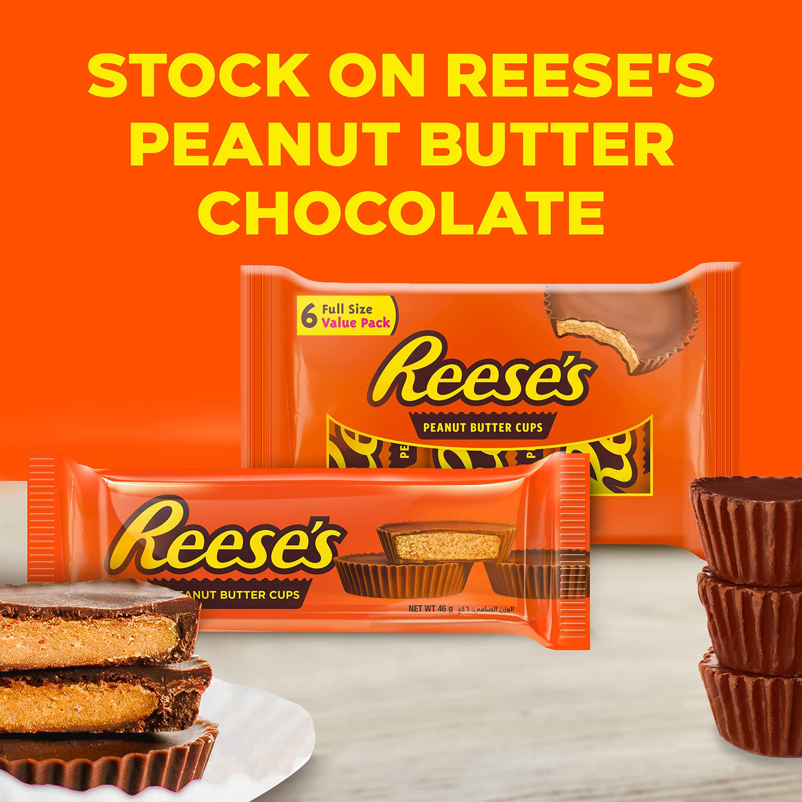Reese's Reese's Hershey's 3 Peanut Butter Cups 51g (Pack of 2)
