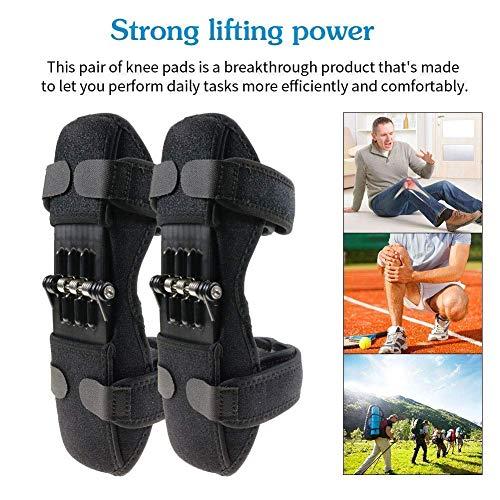 SEASPIRIT SEASPIRIT Spring Knee Booster Power Knee Joint Support Protective Sports Knee Stabilizer Pads Knee Protection Booster - Rebound Spring Force Knee Power Enhancer Booster