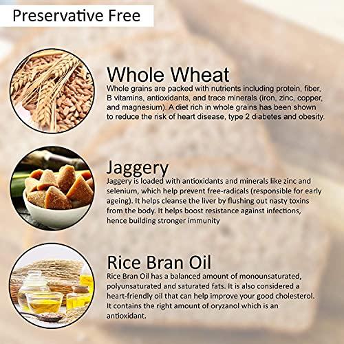 Nutribee Nutribee 100% Whole Wheat Atta Rusk | Refined Sugar-Free | Healthy Diet Toast | No Maida and Sugar | No Preservatives | 840g