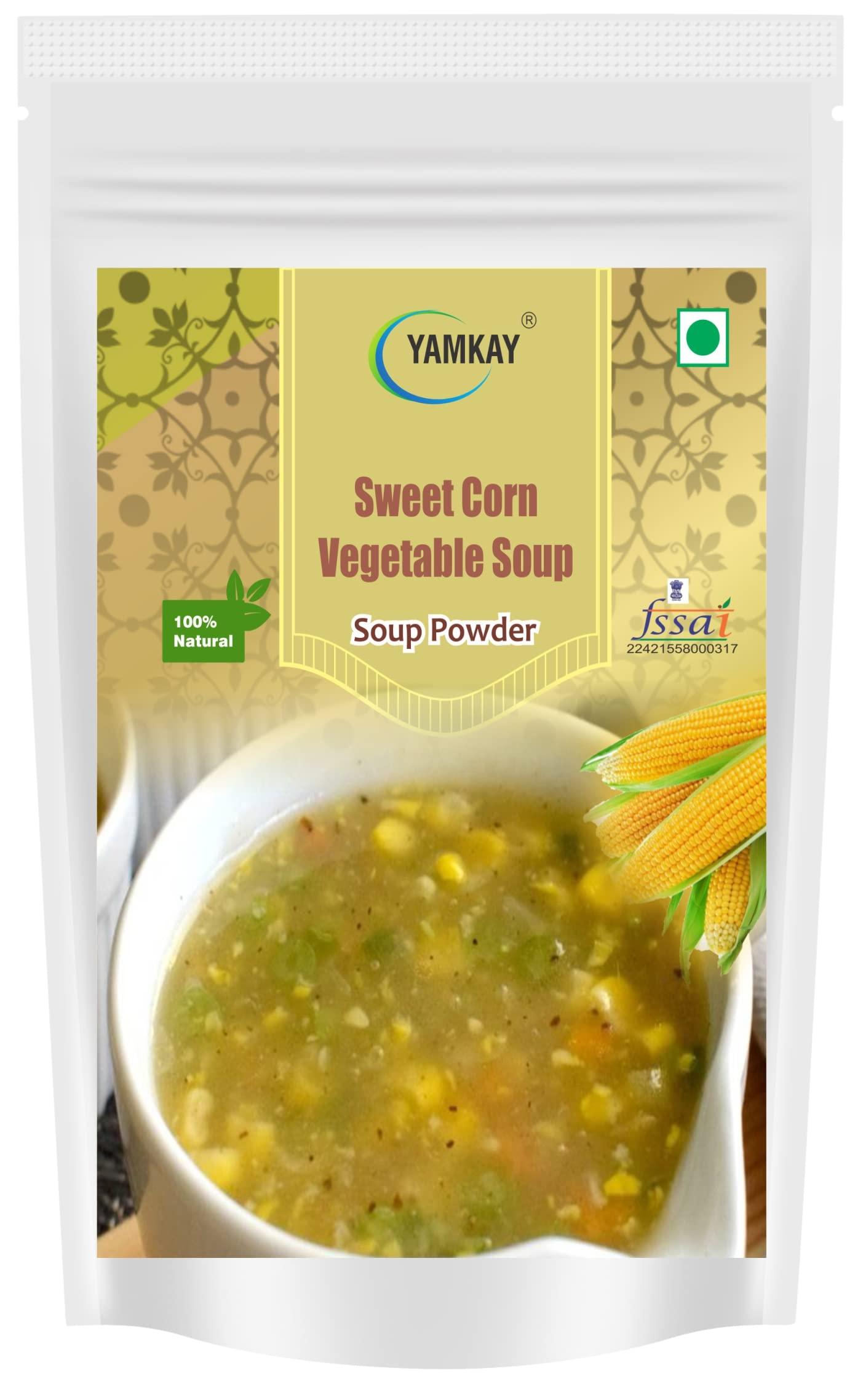YAMKAY Yamkay Instant Sopup Mix Sweet Corn Veg Soup Sweet Corn Cup A Soup Powder 500 gm