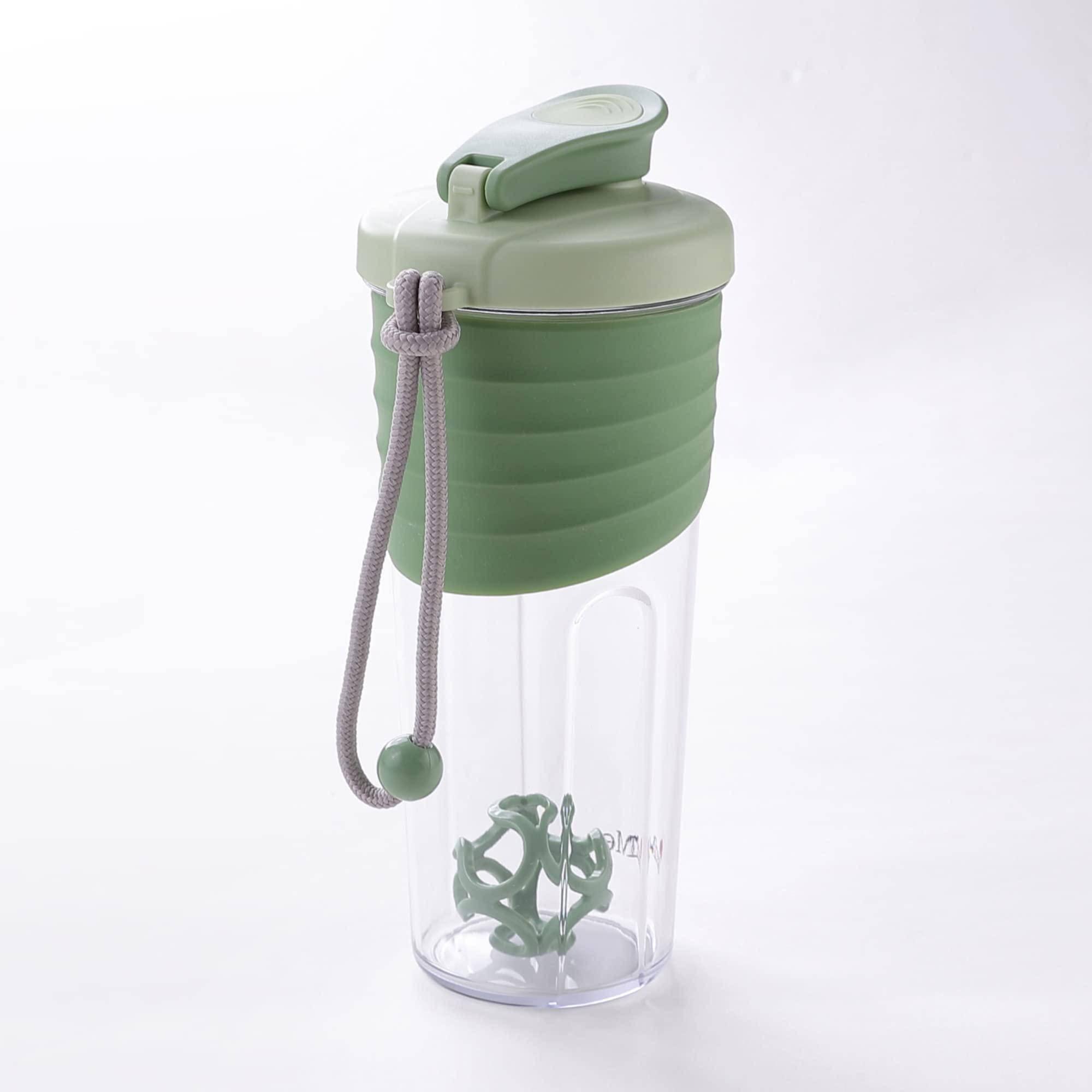 & ME & ME Andme Silicone Sleeve Shaker Bottle for Gym/Sports & Travel | Protein Shake Knob | 700ml | Non-toxic BPA-free | Eco-friendly | 2 Pack