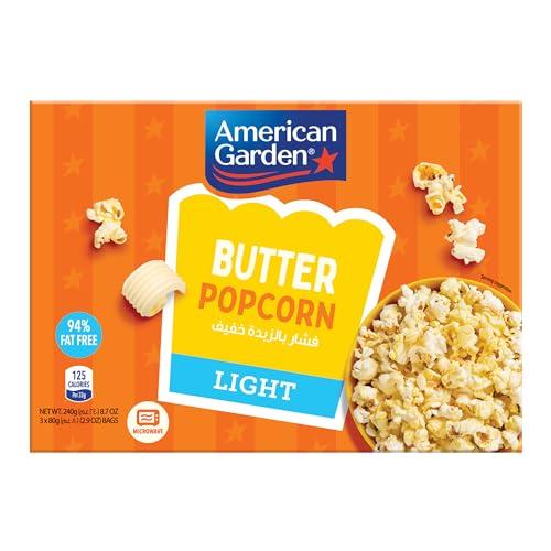 American Garden AG Microwave Popcorn Fat Free 10.5oz