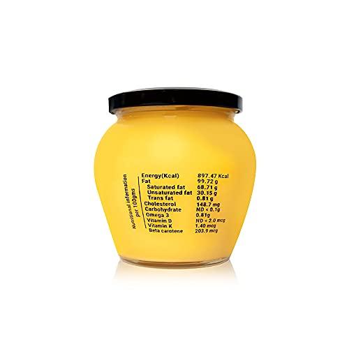 Native Milk Native Milk Pure A2 Cow Ghee | A2 Milk Protein | Desi Gir Cow Ghee | Hand Churned | Vedic Bilona Method | No Added Preservatives 500ml (Pack of 2)