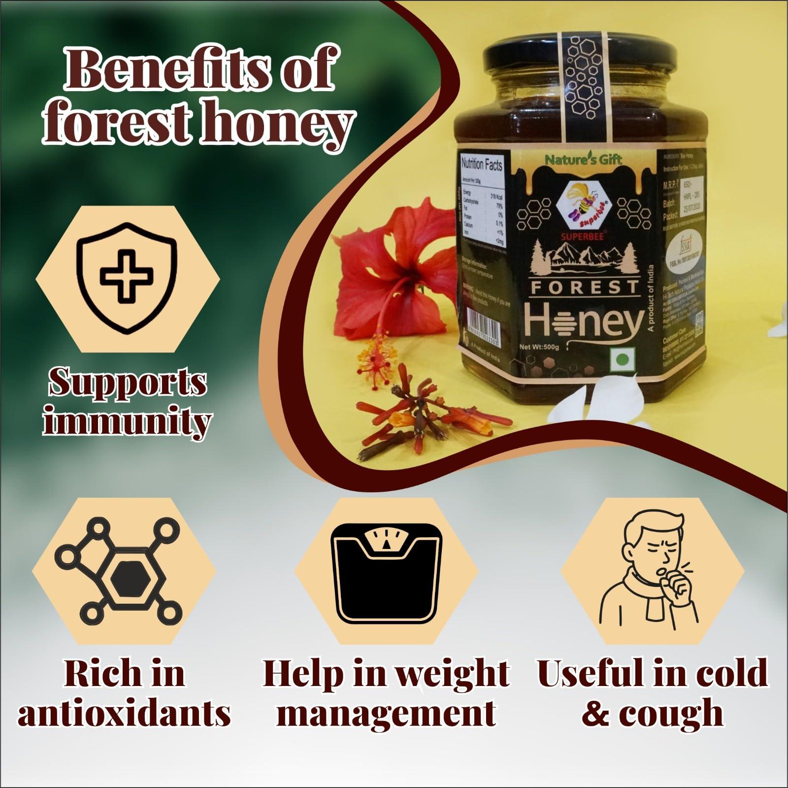 Super bee Superbee Forest Honey 500g