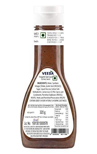 VEEBA Veeba Vinaigrette Salad Sauce, 320g - Pack of 2