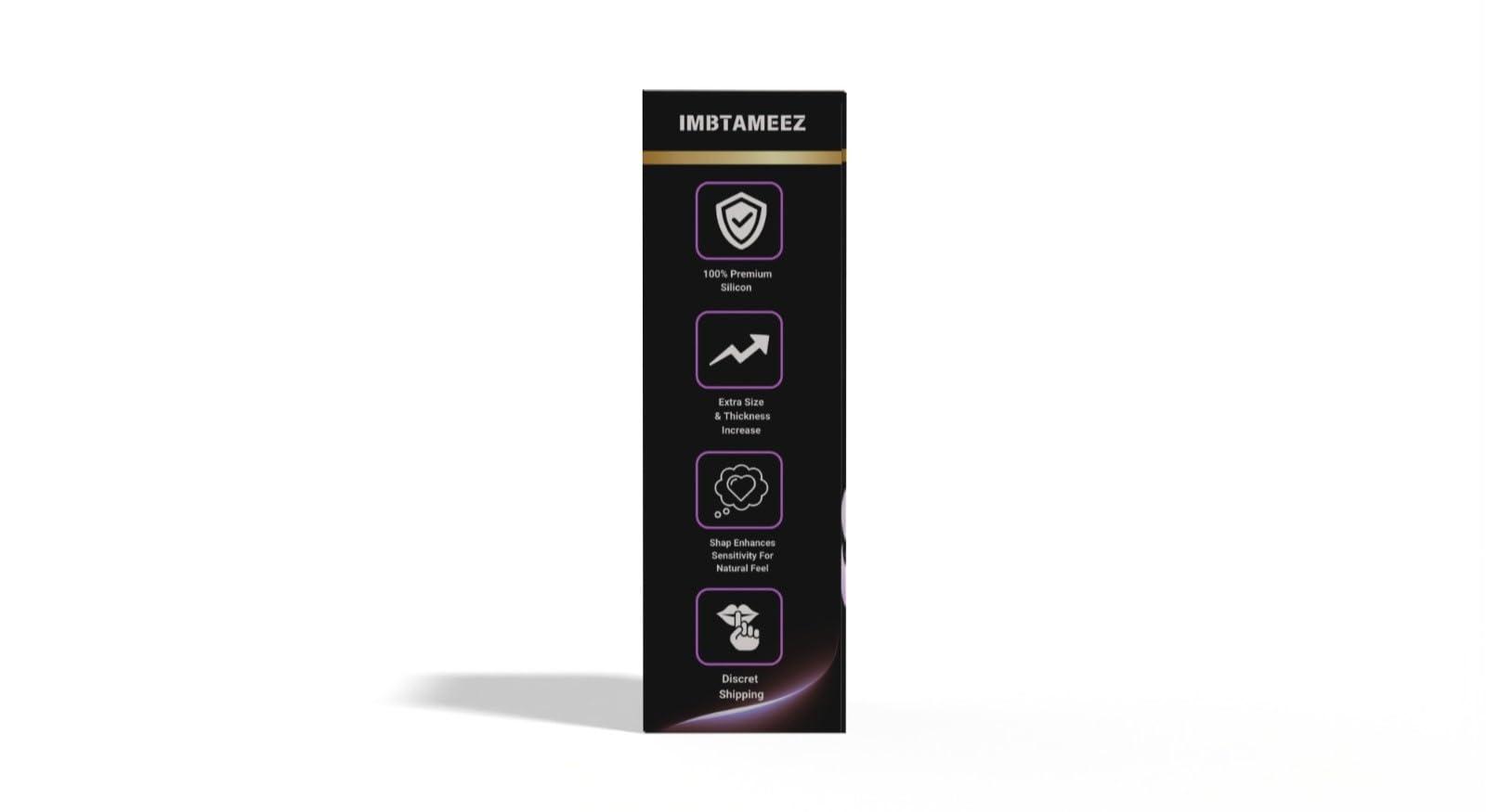 IMBTAMEEZ MSECOM TECHNOLOGIES IMBTAMEEZ Dragon 5-inch condom for Men