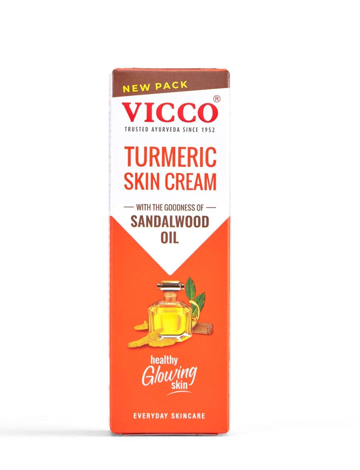 VICCO Vicco Pack of Turmeric Skin Cream-70 g + Vicco Shaving Cream-S-70 g