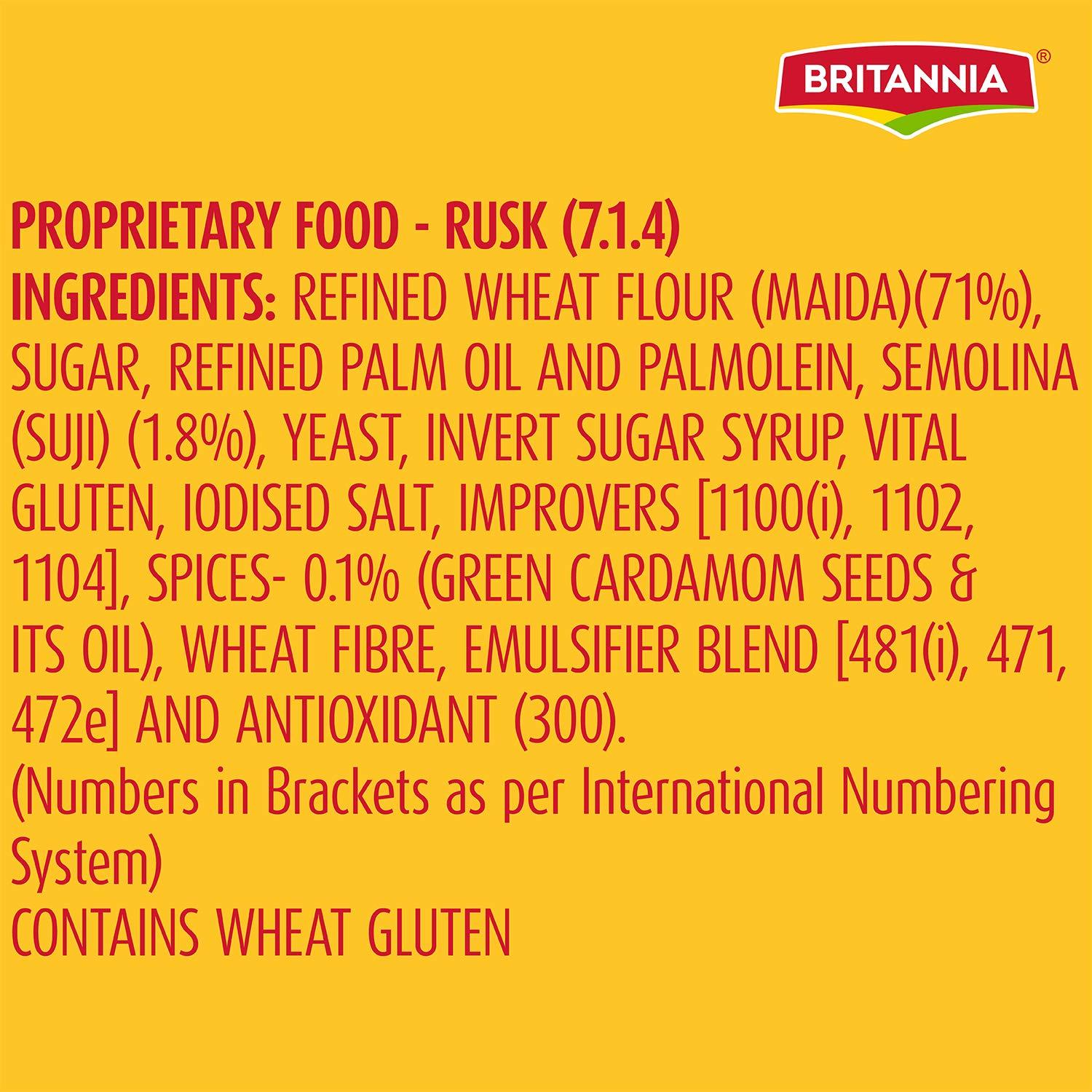 Britannia Rusk Britannia Rusk Toastea Bake Rusk, 400 g