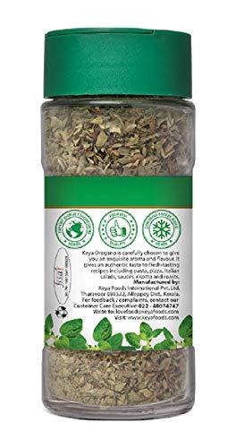 KEYA Keya Oregano(Freeze Dried), Pizza/pasta Seasoning, Imported Herb Sprinkler 10gm & Keya Piri Piri | Exotic Spices Mix 80gm | Sprinkle It On Anything, 100% Organic