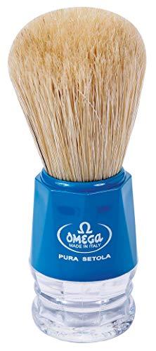 Omega Omega S-Brush Synthetic Shaving Brush Blue 10018