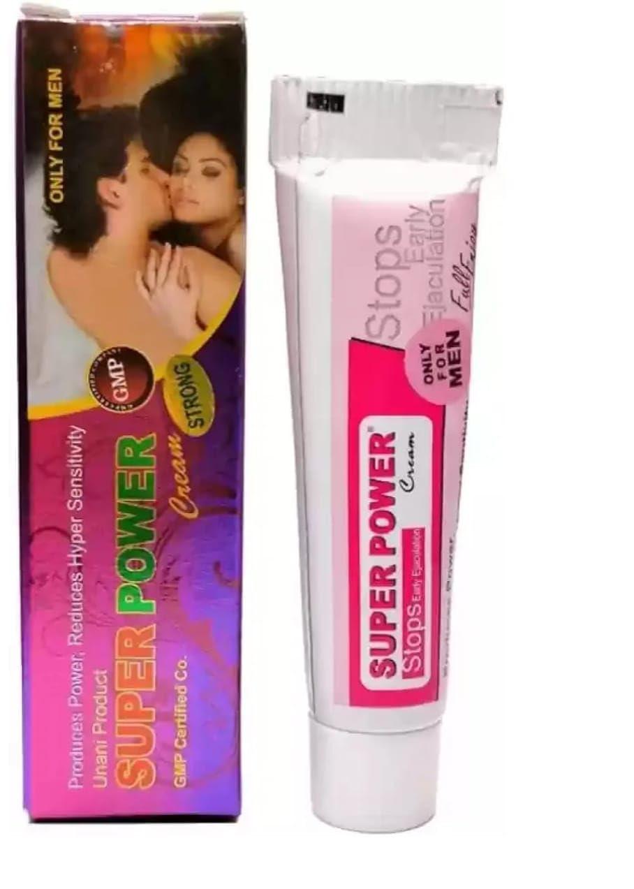 Generic Generic Super Power Cream For Men Long Delay Timing Cream, 5 Gm
