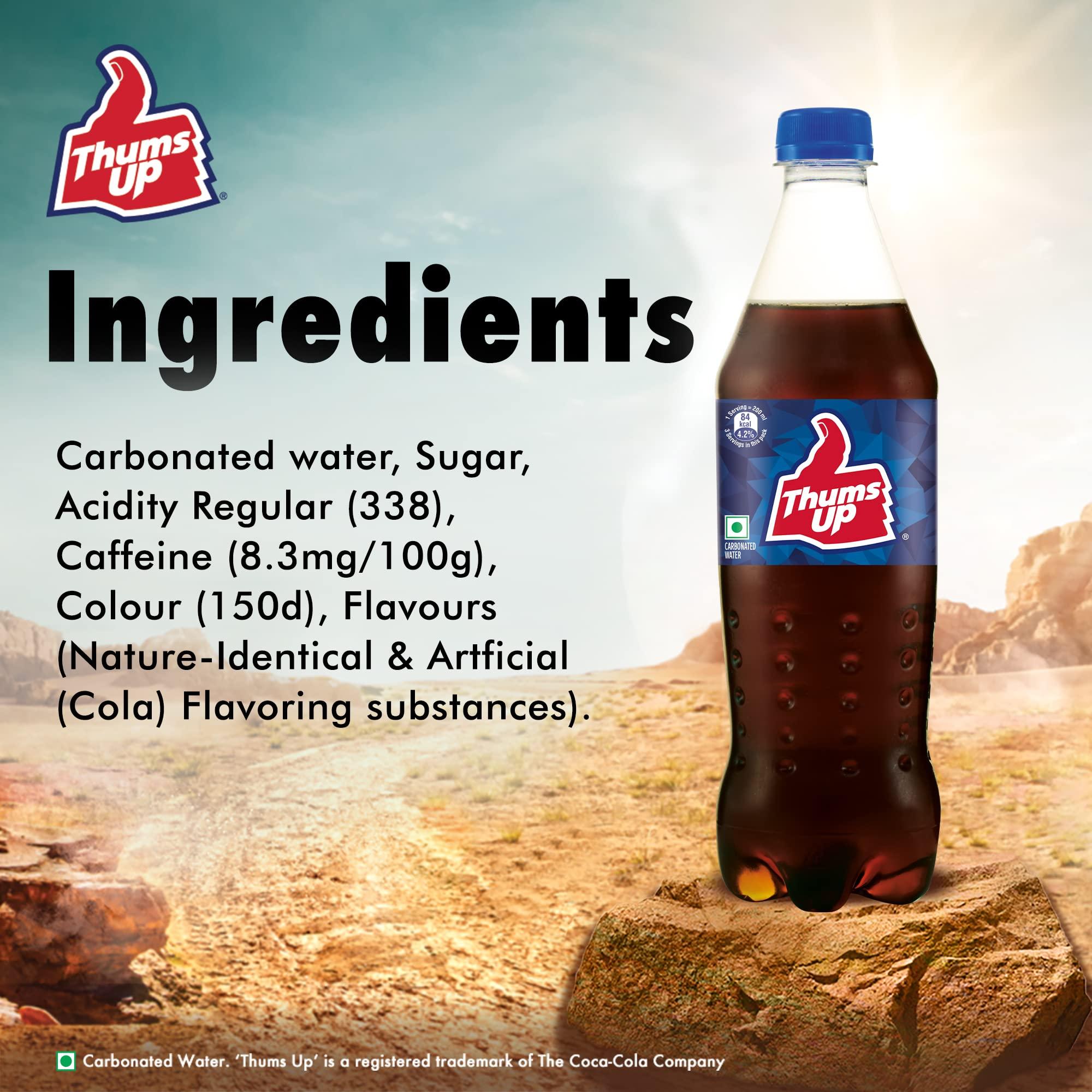 Thums Up Thums Up Soft Drink, 600 ml
