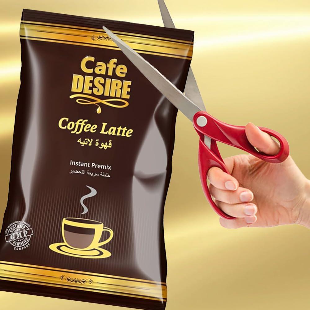 Cafe DESIRE I DRINK SUCCESS Cafe DESIRE I DRINK SUCCESS Instant Ground Coffee Premix Low Sugar Unsweetened 500G|Milk Not Required|Just Add Hot Water|Rich Taste As Home-Made |Use Manually And Also For All Vending Machines, Packet