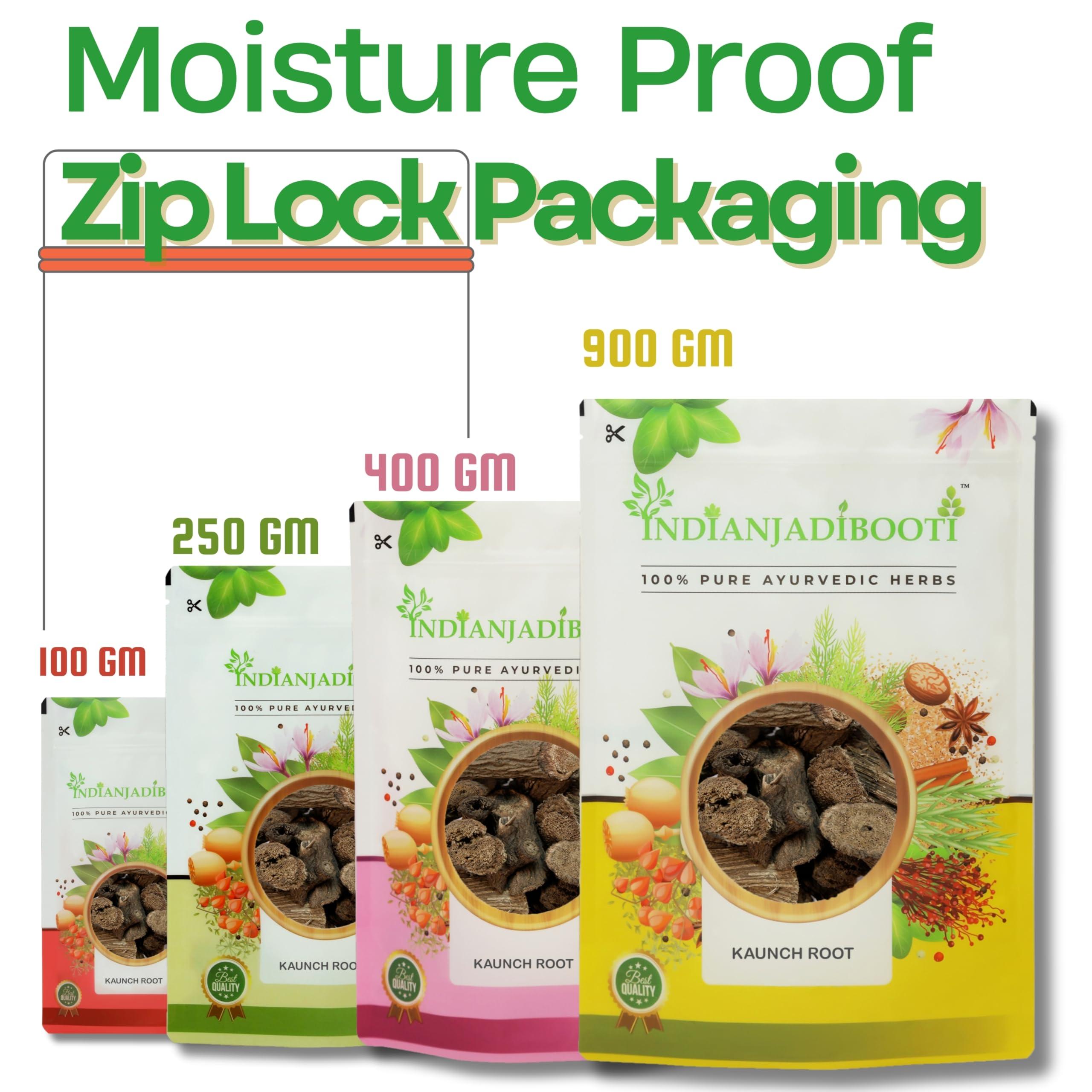 IndianJadiBooti IndianJadiBooti Kaunch Root | Mucuna Root | Mucuna Pruriens | Kaunch ki Jad | Konch ki Jadd | Kounch Jadd | Cowhage | Kaunch mool root jad | 400 Grams Pack