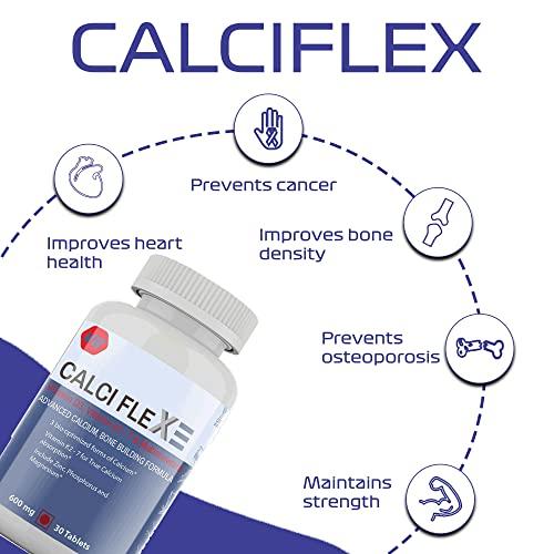 Vitaminhaat Vitaminhaat Calciflex Calcium Magnesium & Zinc Tablets with Vitamin D3, Calcium Supplement for Women and Men, For Bone Health & Joint Support 30 Tablets