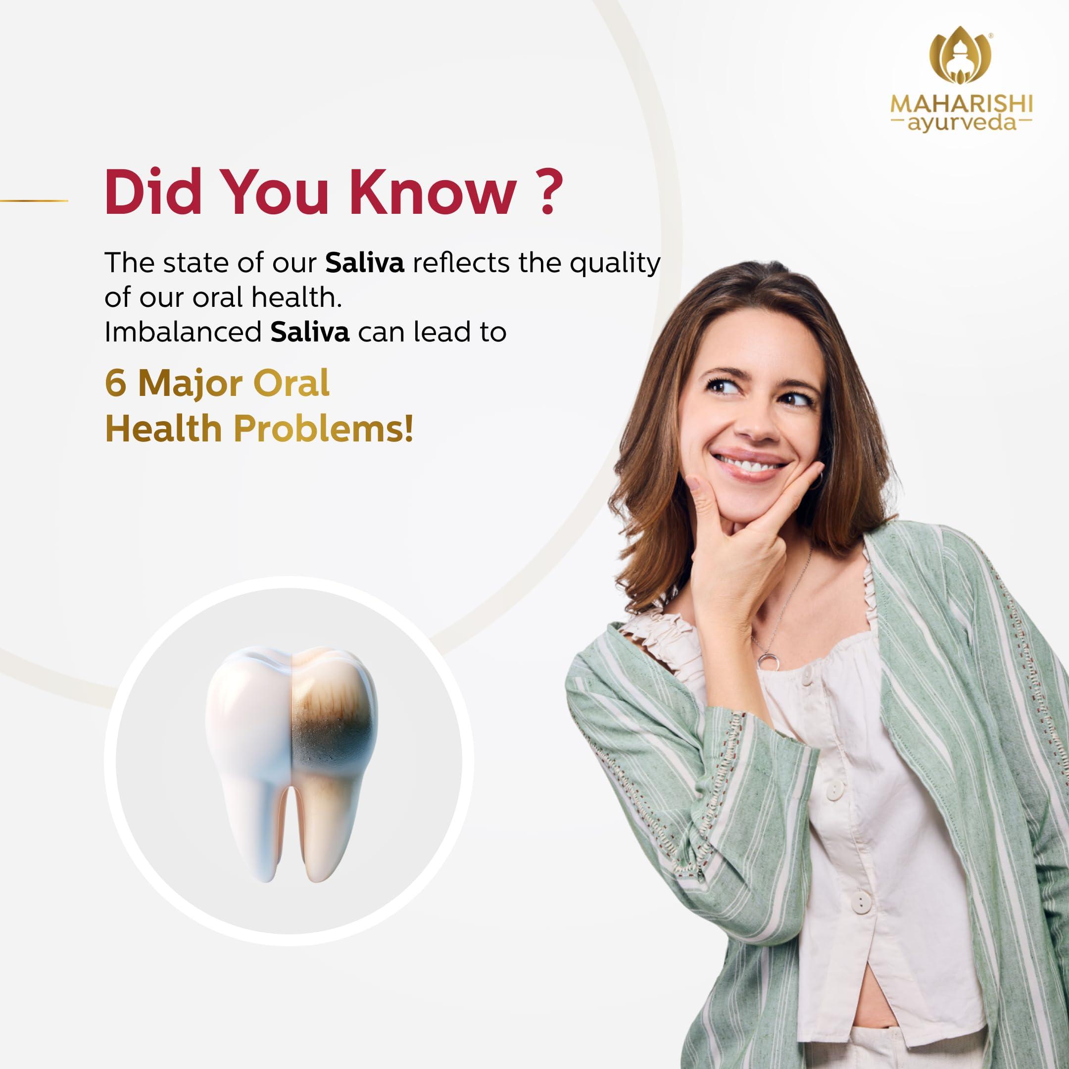 Maharishi Ayurveda Maharishi Ayurveda Ayurdent Classic Toothpaste | Unique Saliva Balancing Formula | For Toothache, Bleeding Gums, Sensitivity, Cavities, Plaque & Bad breath | Non Foaming, SLS & Fluoride Free Pack of 4