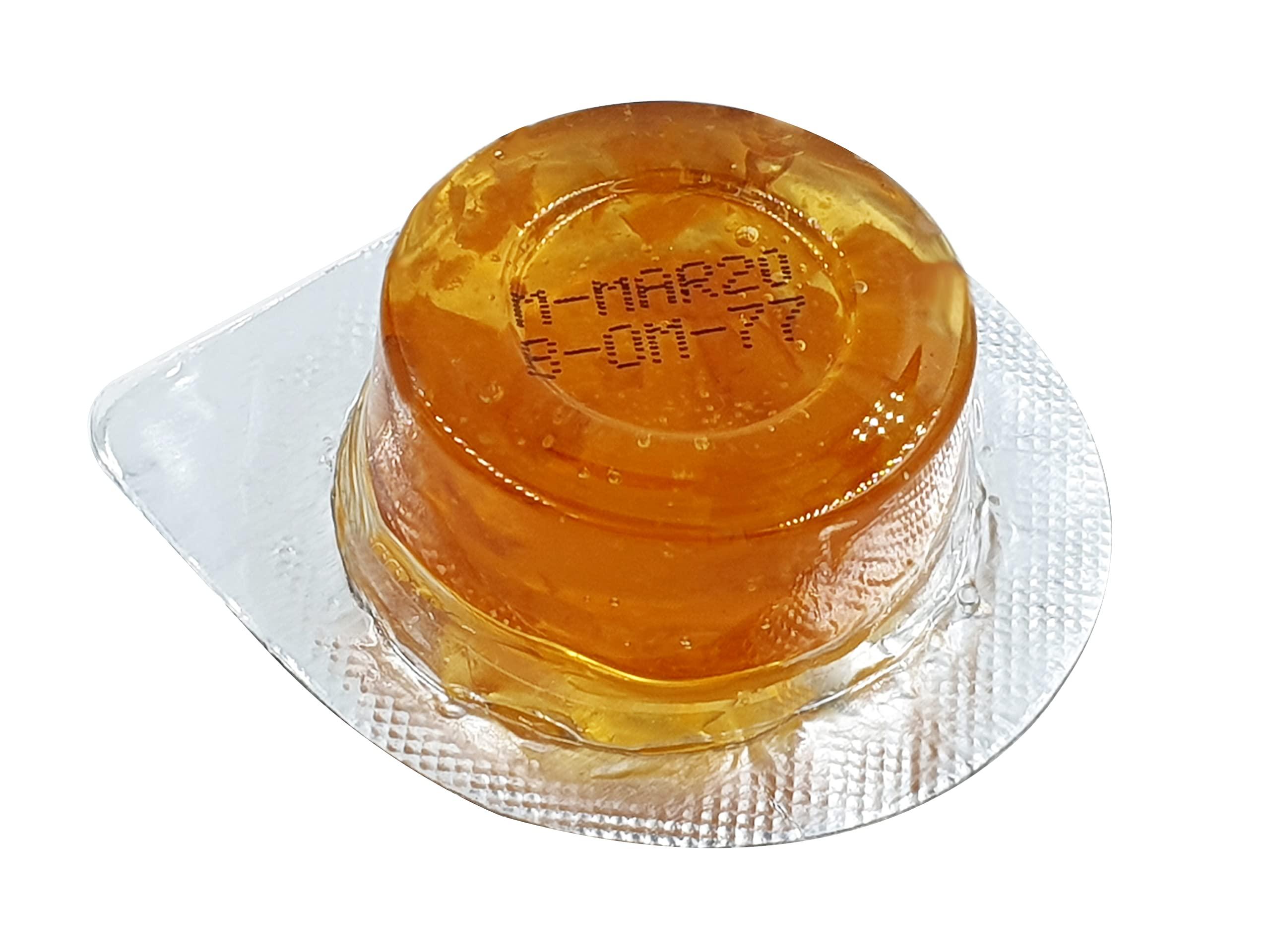 elegant food packers ELEGANT FOODS Orange Marmalade 18 gms Blister Pack. With real fruit extracts. Family Pack of 50