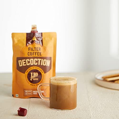 LEO COFFEE Leo Coffee Filter Coffee Decoction, 80:20 Coffee:Chicory Mix, 200ml (200ml)