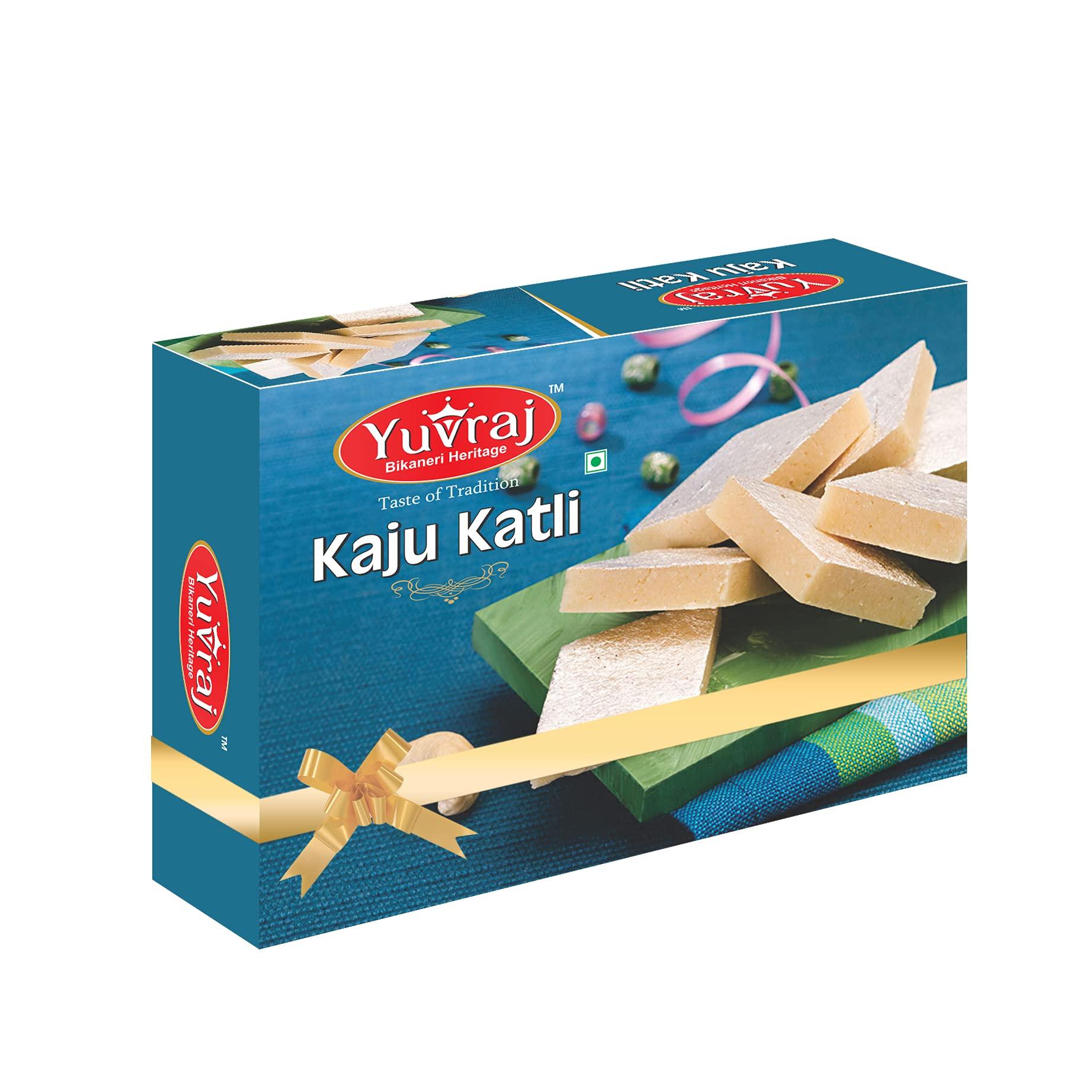 Yuvraj Yuvraj kaju katli Famous indian sweets for gift 400 gm