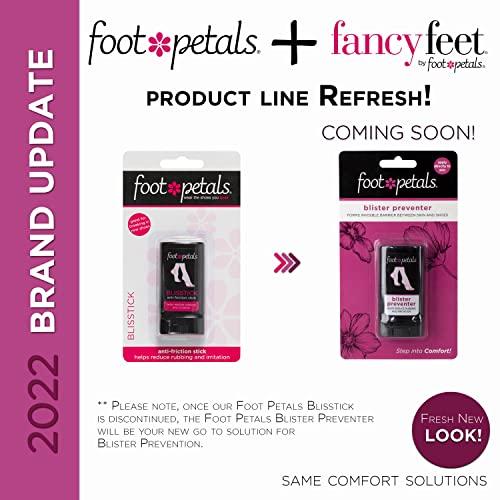 FOOT PETALS Foot Petals Women's Blisstick Anti-Friction Stick Insole, Ivory, Medium/One Size M US