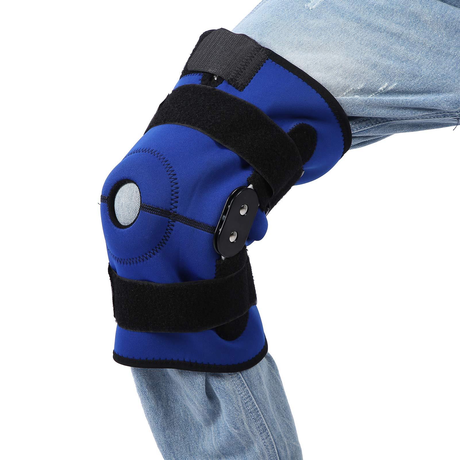 Generic Knee Brace, Aluminum Alloy 13 X 7.9in Knee Braces for Knee Pain Knee Support Protector for Running Workout for Men Women |