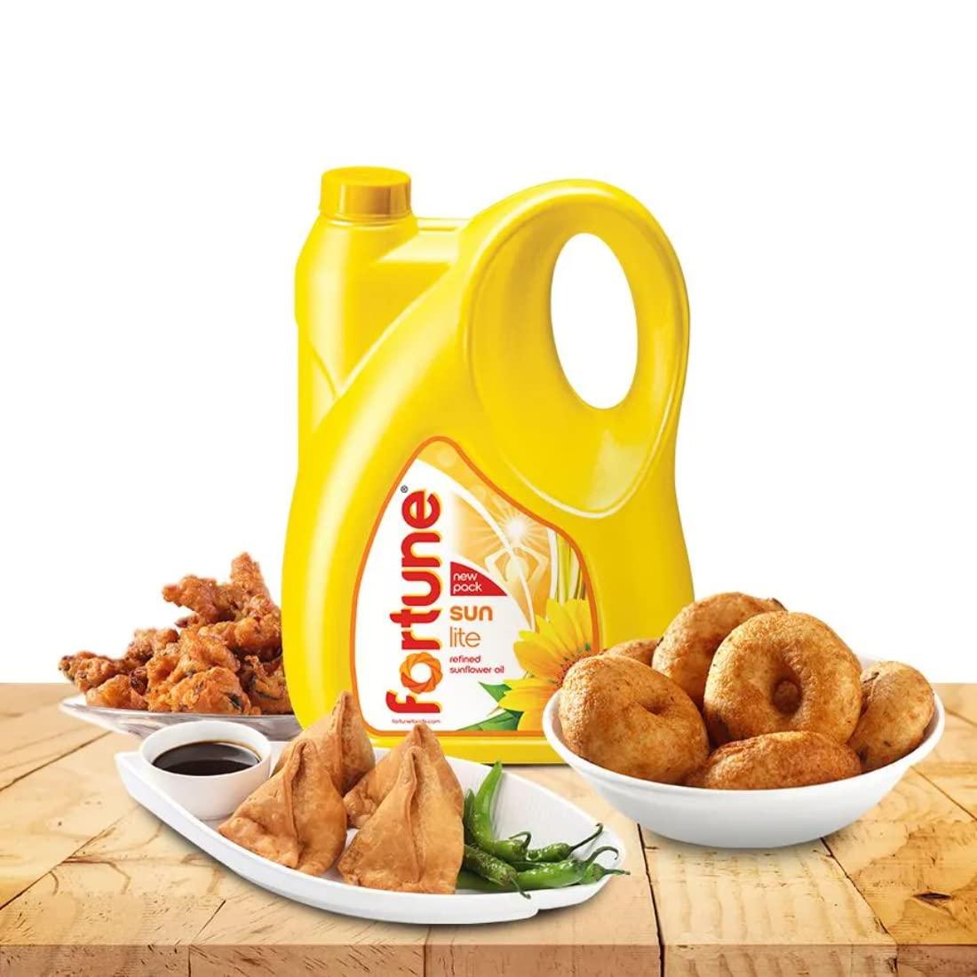 FORTUNE Fortune Refined Sunflower Oil, 5 litre Jar