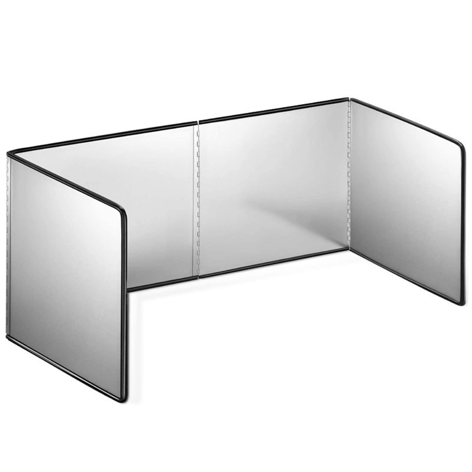 MMUK MMUK 4 Sided Splatter Guard for Frying Stove Top Stainless Steel Splatter Screens for Fine Mesh Oil Splash Guard Anti Splatter Shield Guard