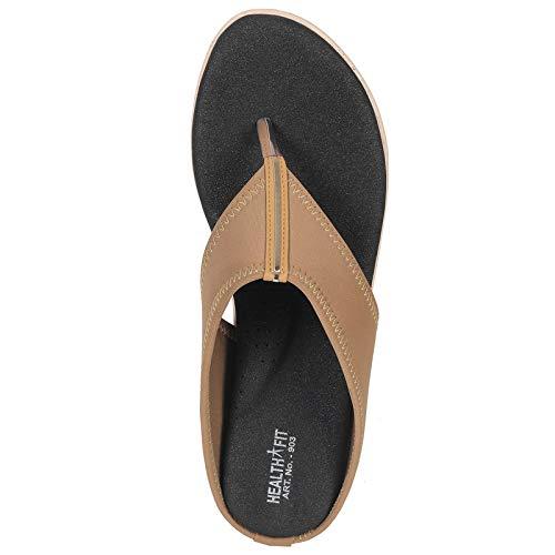 HEALTH FIT HEALTH FIT Ortho & Diabetic Soft Women's Slippers UK-10 Sultan New