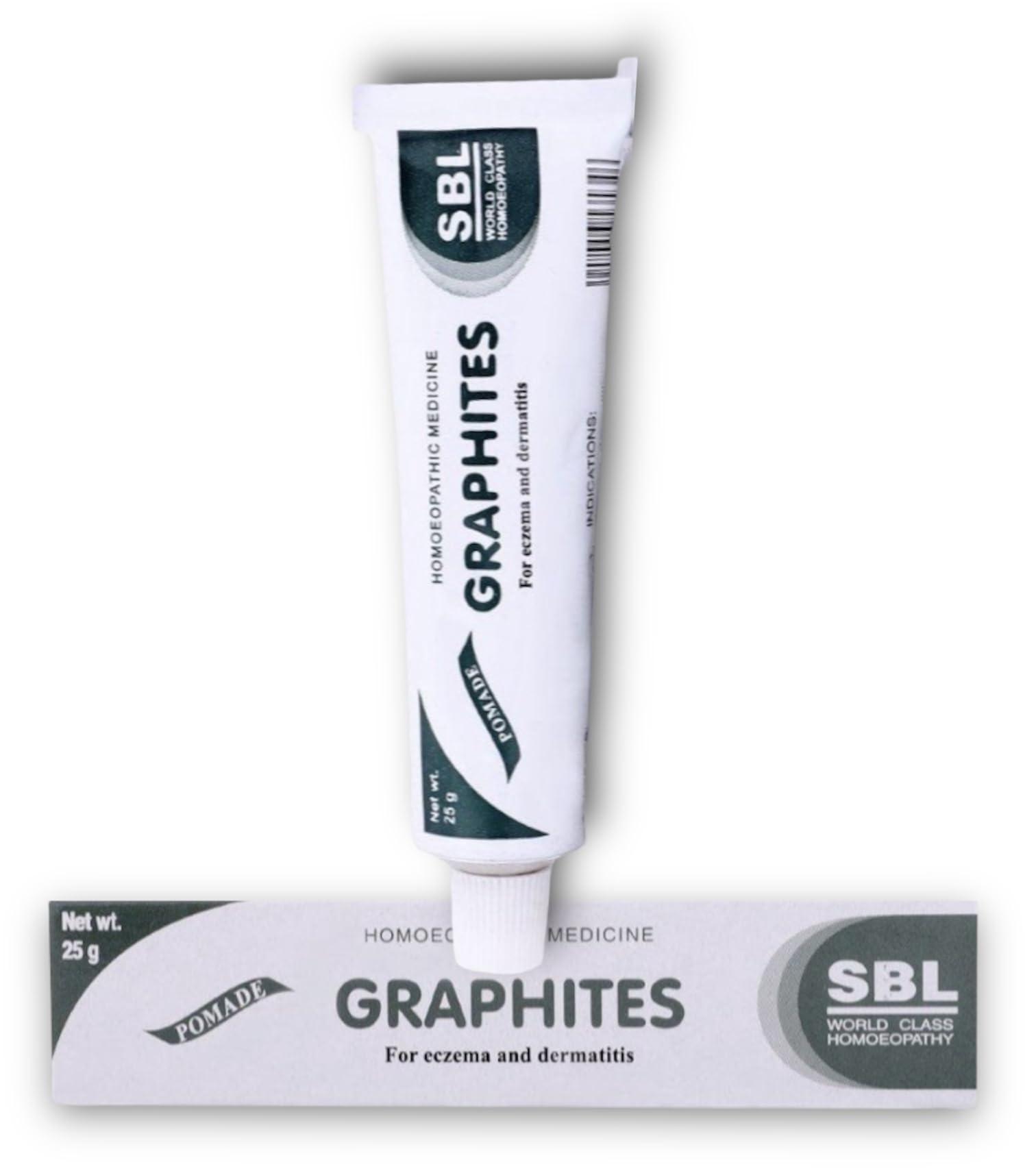 KRIG\'S SBL Graphites Ointment Homeopathy - SKIN CARE 25gm - Pack Of 4 Tubes