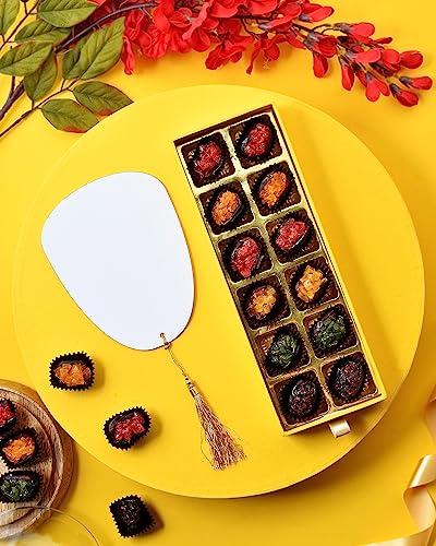 HYPERFOODS Sweet Gift Box Sweets Gifts Sweets Gift Hamper Sweets Combo Pack of 12 Candy Dates