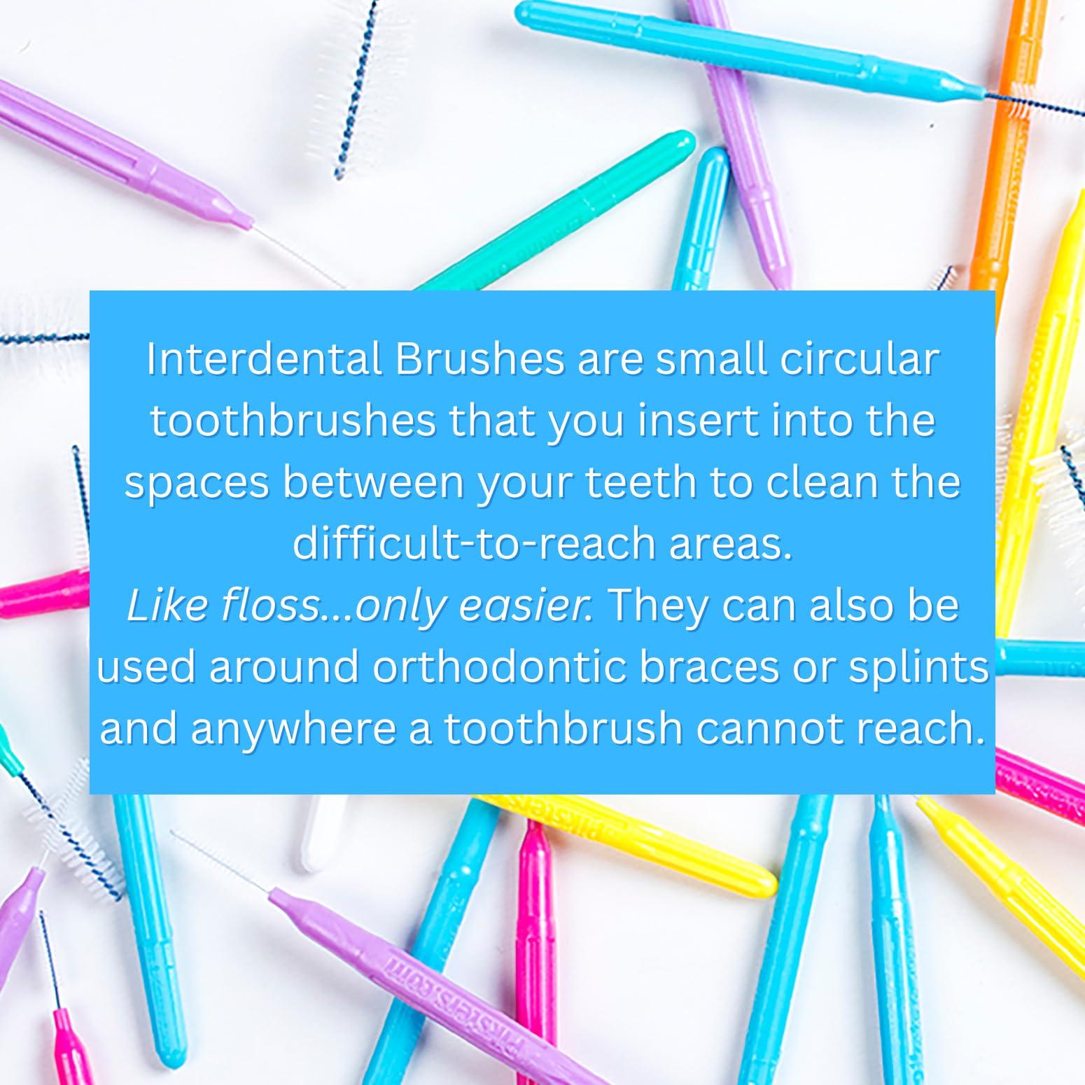 Piksters Piksters Interdental Brushes | 35 Pack | Size 00 - Pink
