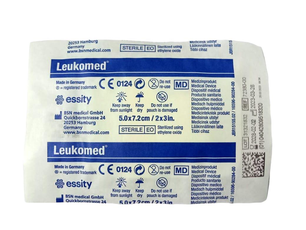 JOMED Leukomed Absorbent Wound Dressing, Size : 5.0x7.2cm - 20/ PKT