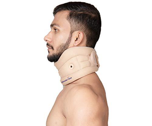 Wonder Care Wonder Care Cervical Collar for Neck Pain Soft Neck Support Brace for Spondylitis Neck Pain Relief for Men & Women (XL)