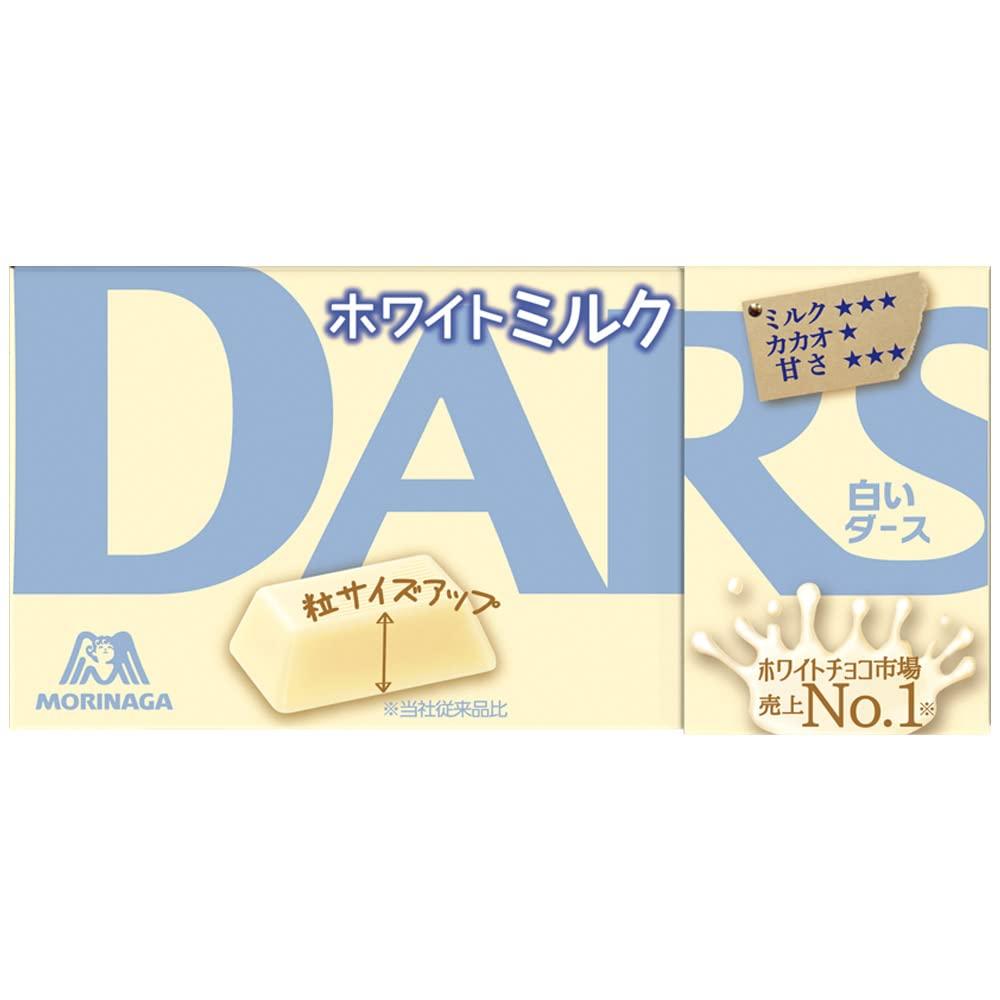 morinaga Morinaga Seika Dars White Chocolate 12 Tablets (Pack of 5)