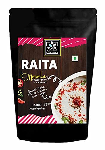 365 STORE TO DOOR 365 STORE TO DOOR Indian Spice – Raita Masala, 250 gm | Homemade Powdered | for Healthy Cooking | Ready to use | All Seasonings Spices | Pure & Hygiene | Spice Mix – Pack of 1
