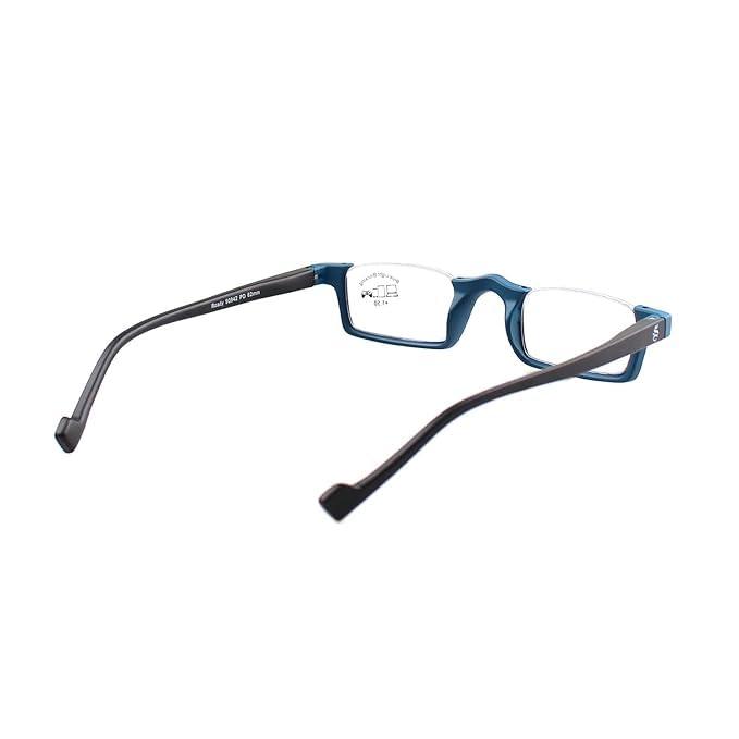 ESPERTO READERS ESPERTO READERS Roady Reading Glasses With Blue Cut Lens For Men & Women in Combo Pack +1.00 To +3.00 Power (Blue & Red Color) (+1.00)