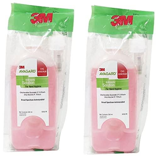 3M 3M AVAGARD 500ML-CHG HANDRUB-PINK(PACK OF 2 PIECE)