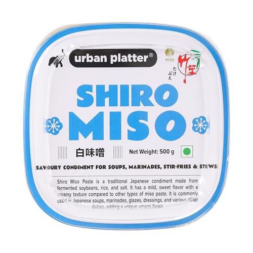 urban platter Urban Platter Shiro Miso, 500g (Light Miso Paste | Soy Based | Japanese Staple)